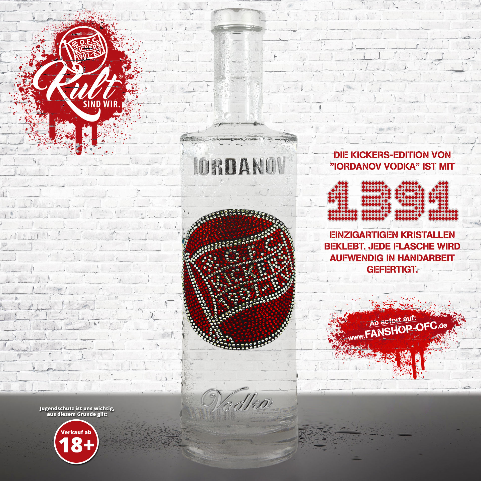 Kickers Vodka "Red-Edition"