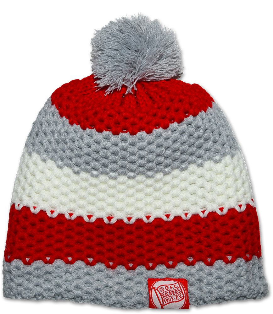 Bommelmütze "Blockstreifen"