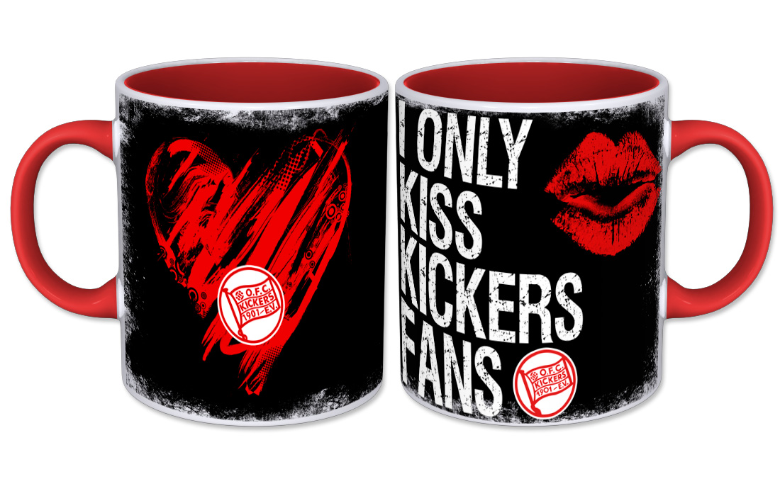 Kaffeebecher "Only Kiss"
