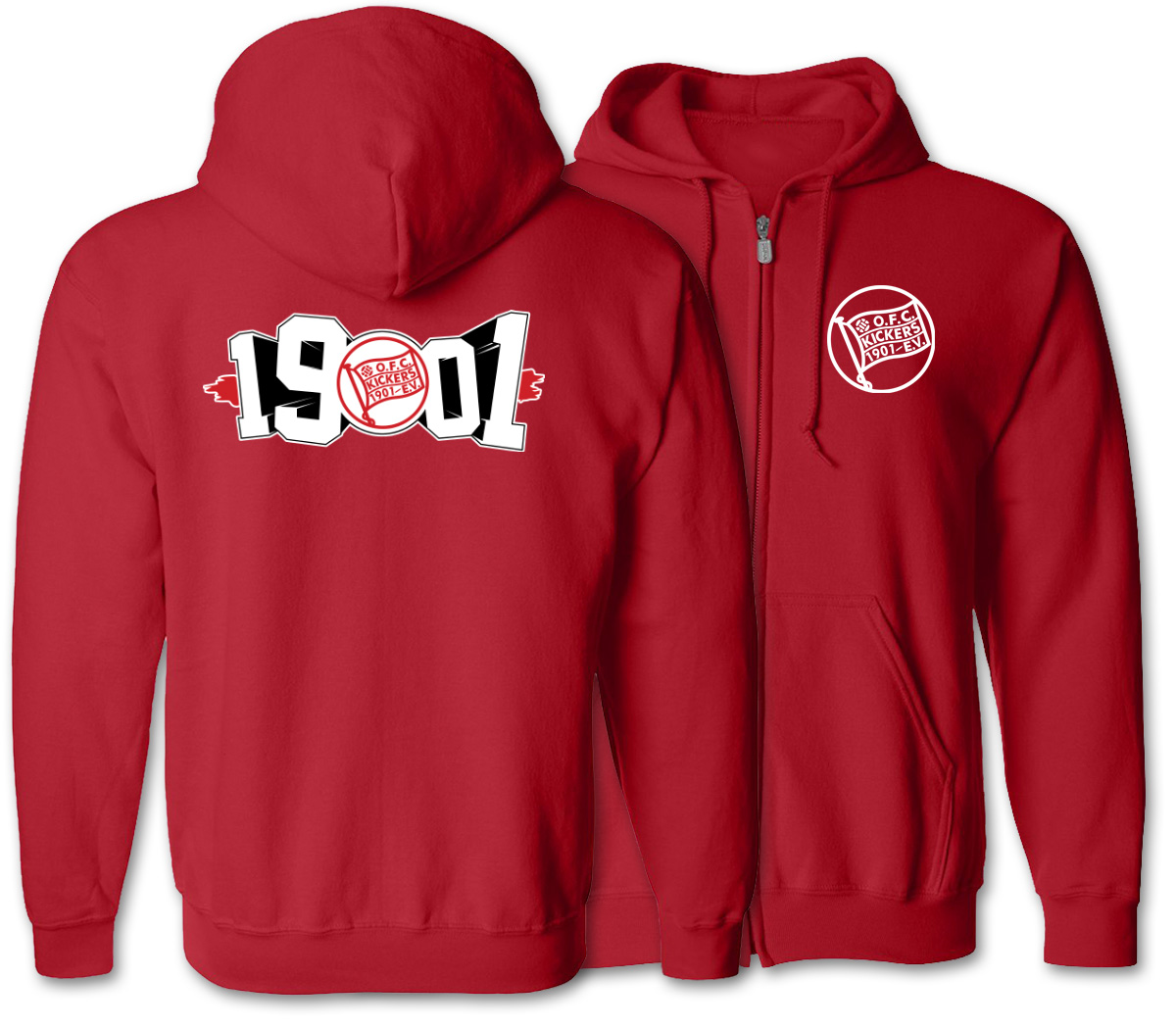 Zip-Hoodie "1901"