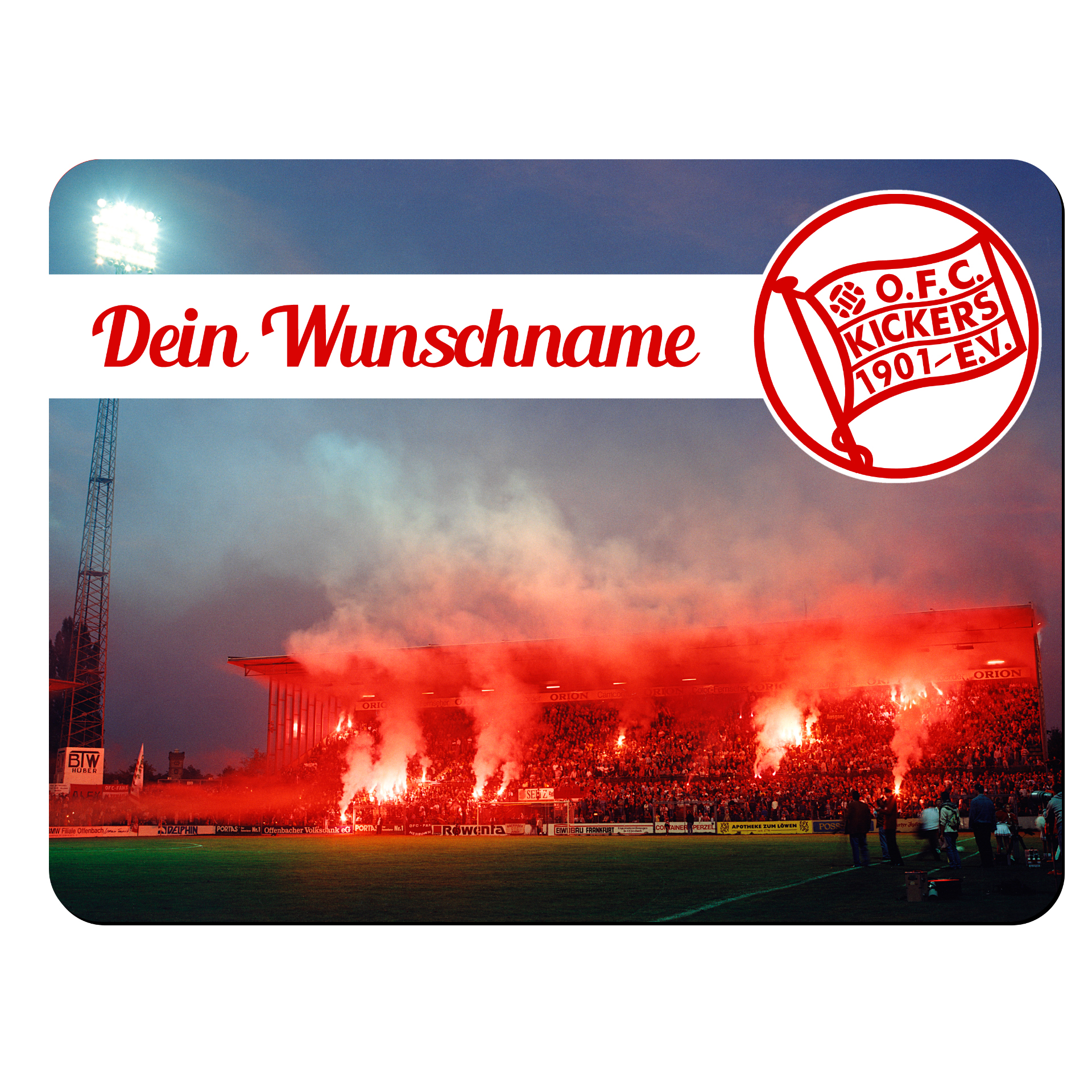Mousepad "Dein Name"