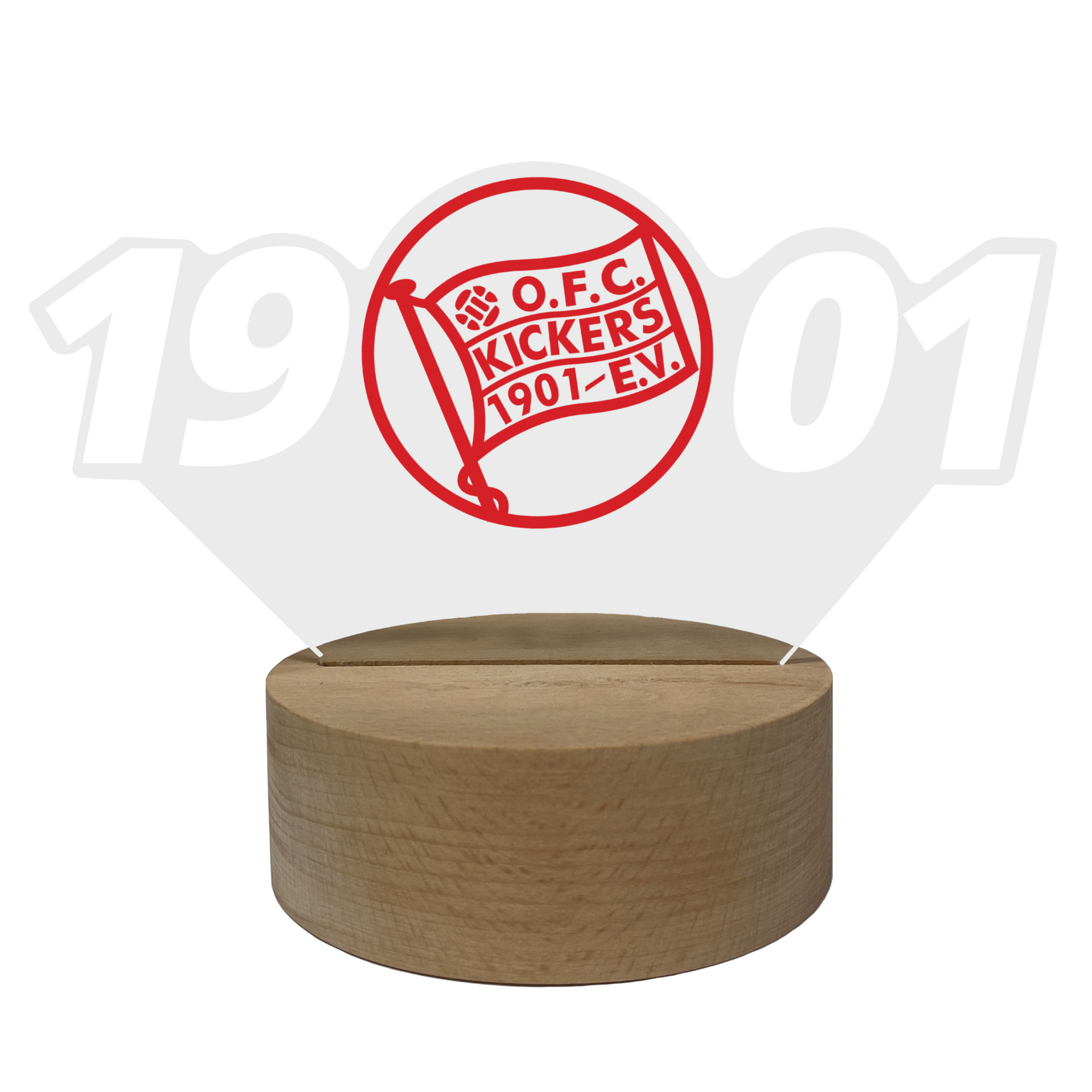 3D-Hologramm Lampe "1901"