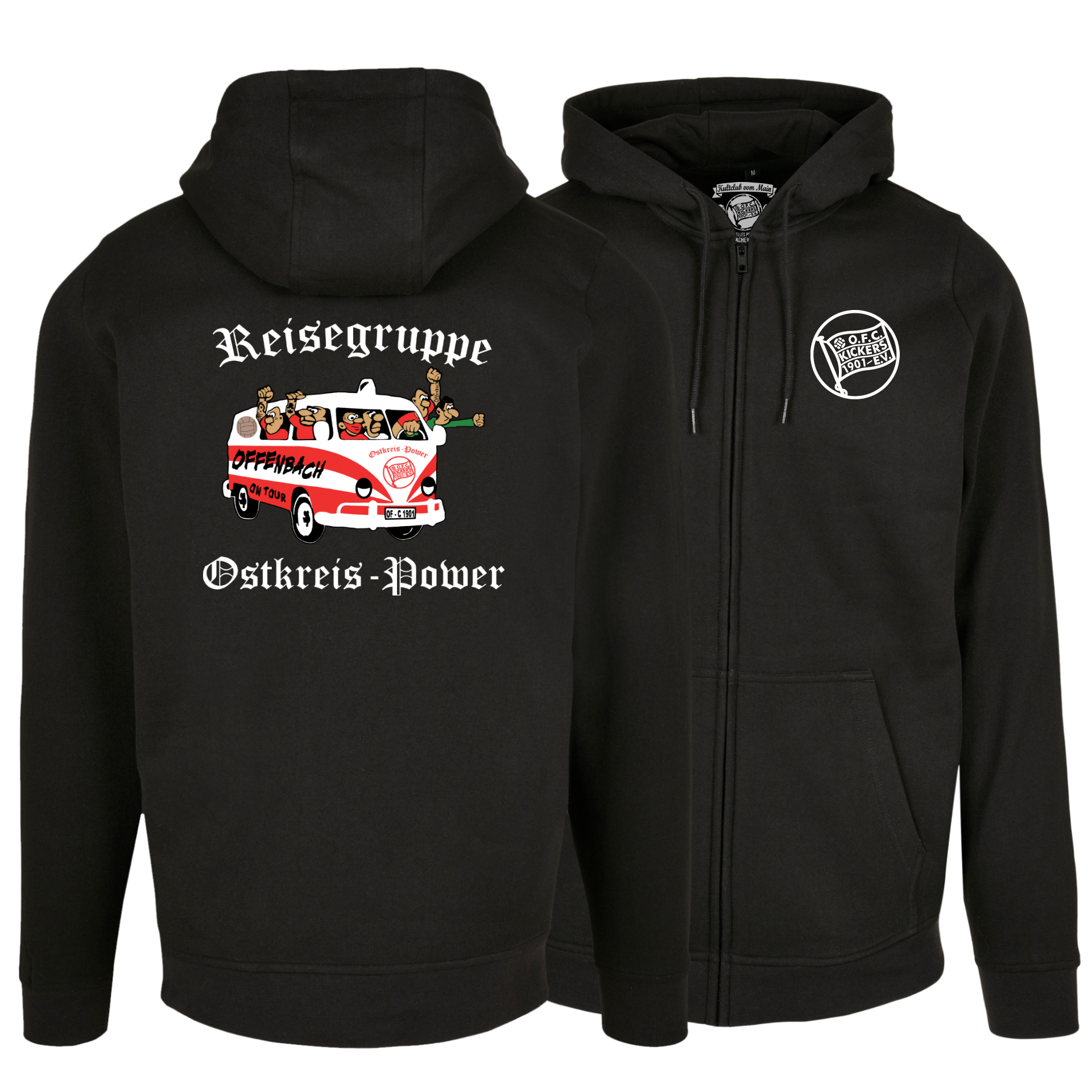 Zip-Hoodie "OKP" Reisegruppe
