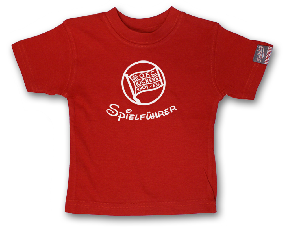 Baby T-Shirt "Spielführer"
