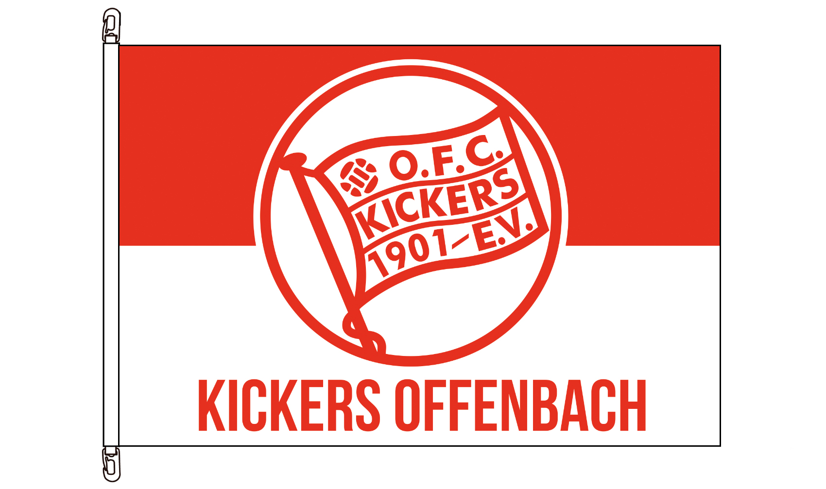 Hissfahne "Quer" 180x120cm