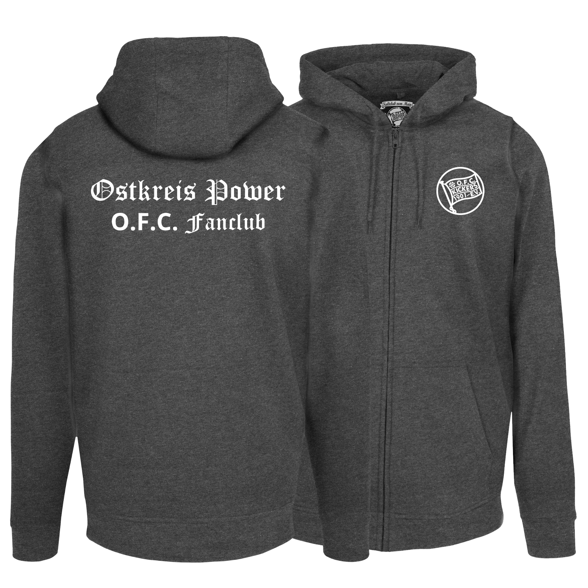 Zip-Hoodie "OKP" Logo