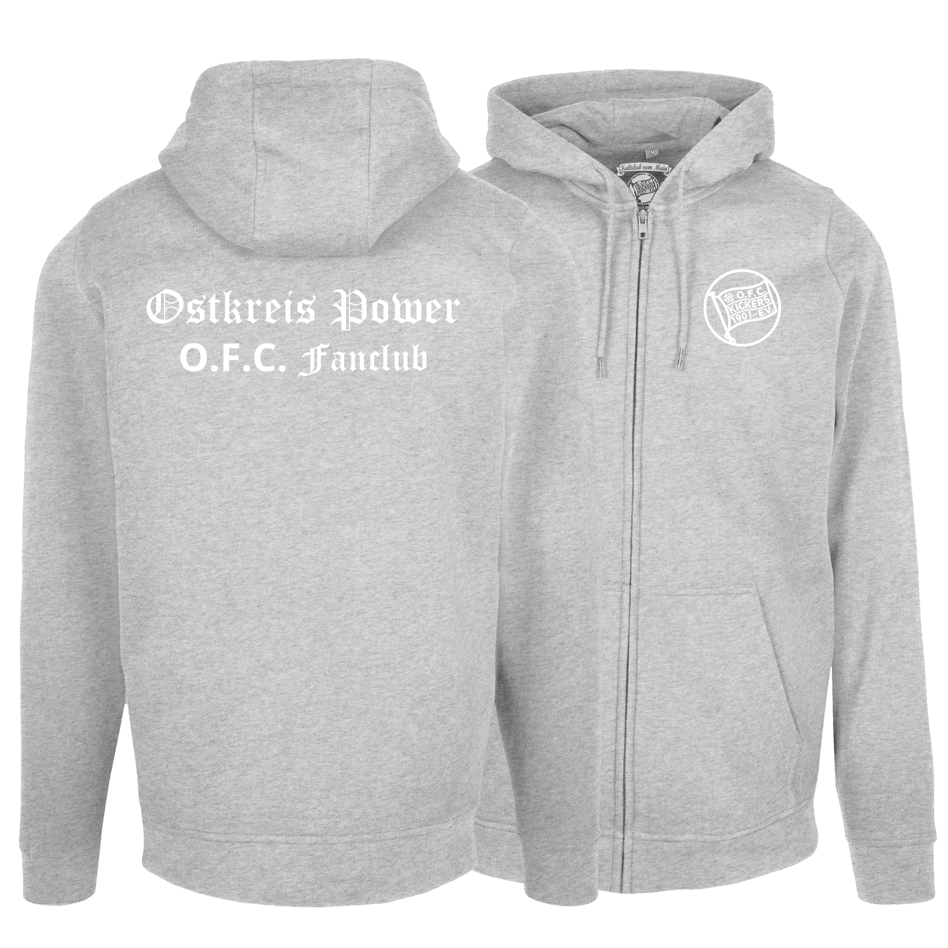 Zip-Hoodie "OKP" Logo